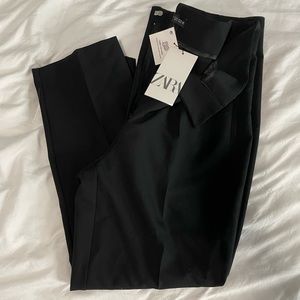 Black High Waist Zara Pants - XL